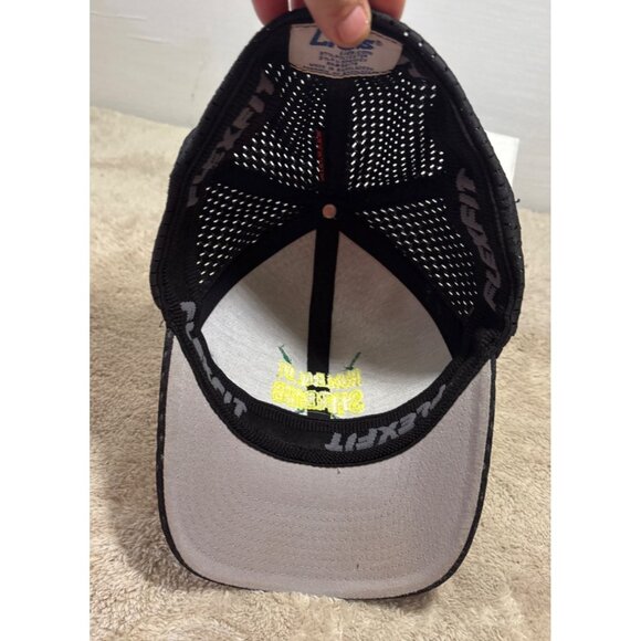 Humboldt Strong #PrayForHumboldt Black Flexfit Hat Lids Medium/Large Embroidered - Picture 4 of 7